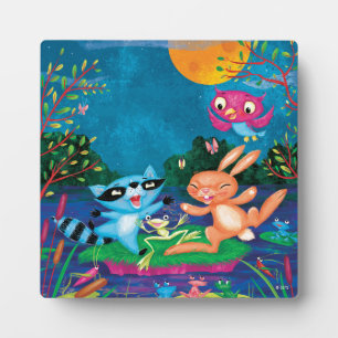 Herbstmond Fotoplatte