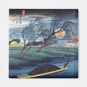 Herbstmond in Seba, Hiroshige Magnet