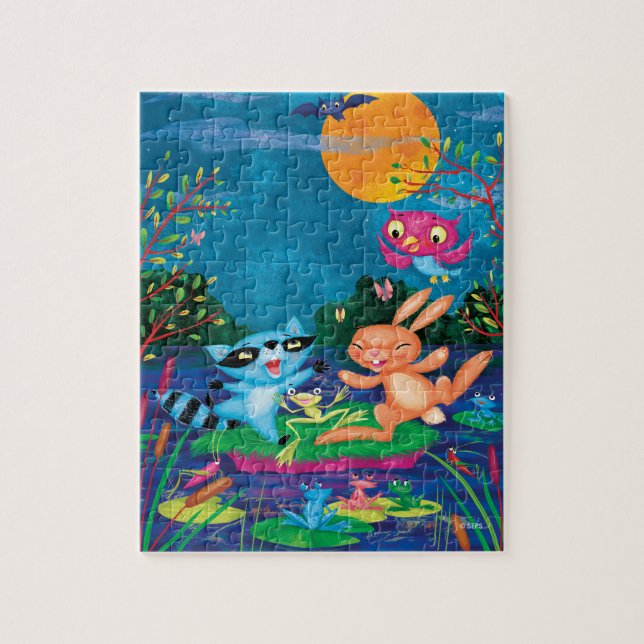 Herbstmond Puzzle (Vertikal)