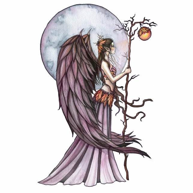 Herbstmuschel - Fotoskulptur von Molly Harrison (Vorne)