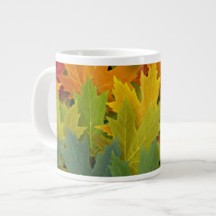 Herbstmuster 2 Jumbo-Tasse