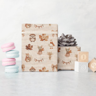Herbstmuster Bruch Textur Wrapping Papier Rolle Geschenkpapier