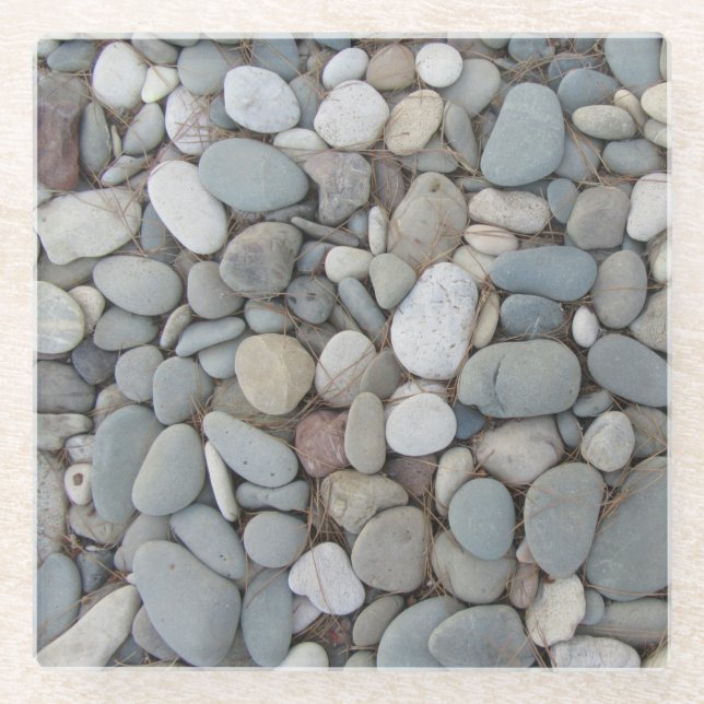 Herbstmuster der Stones Glasuntersetzer (Vorderseite)