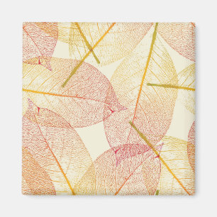 Herbstmuster Magnet
