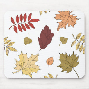 Herbstmuster Mousepad