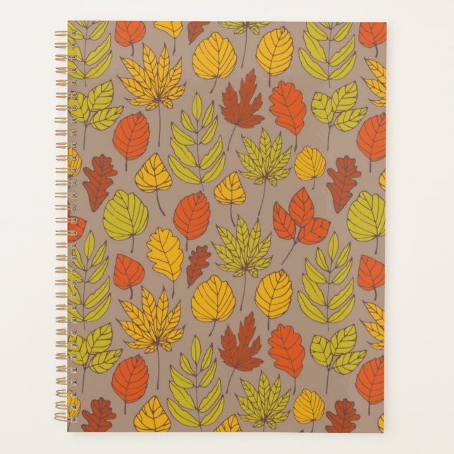 Herbstmuster Planer (Vorderseite)