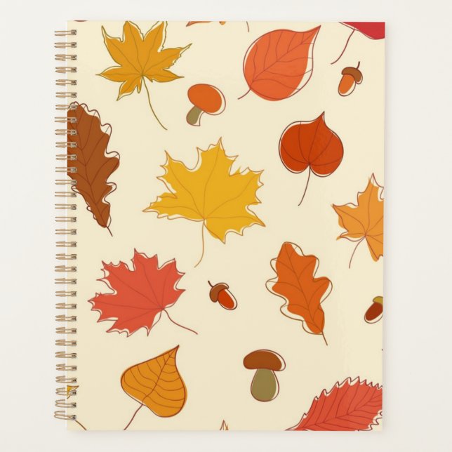 Herbstmuster Planer (Vorderseite)