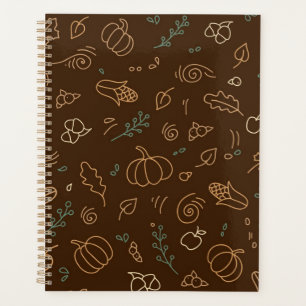 Herbstmuster Planer