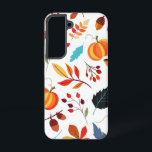Herbstmuster Samsung Galaxy Hülle<br><div class="desc">Schönes Herbstmuster</div>