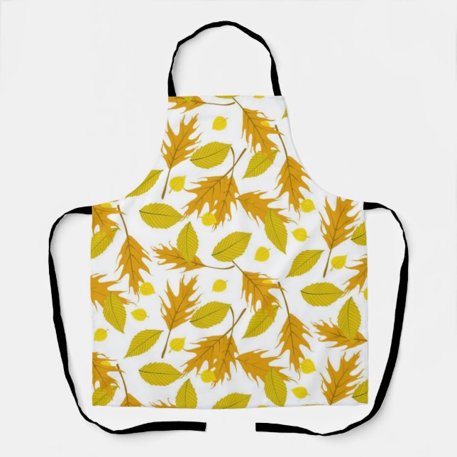 Herbstmuster Schürze (Vorderseite)