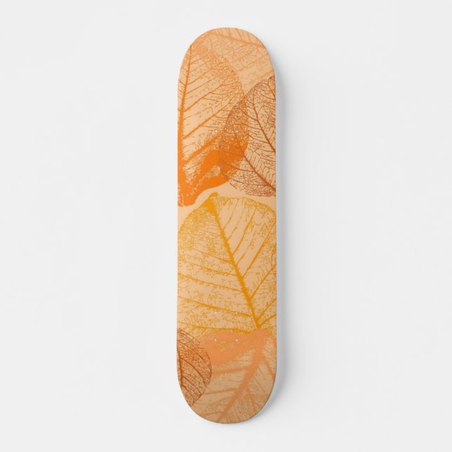 Herbstmuster Skateboard (Vorne)