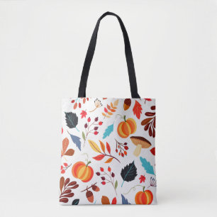 Herbstmuster Tote Tasche
