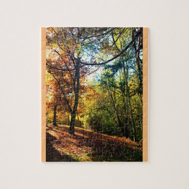 Herbstnachmittag Puzzle (Vertikal)