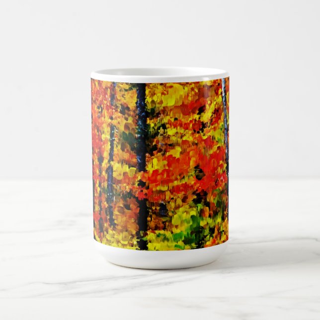 Herbstnachmittag - Tasse Malerei (Mittel)