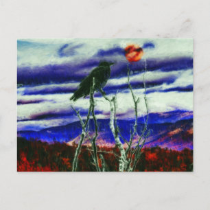 Herbstnacht Postkarte