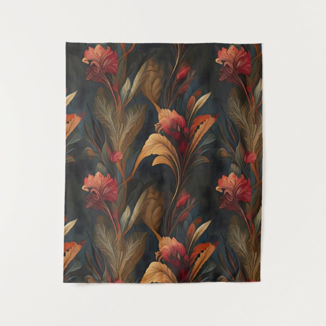 Herbstnächte Wandteppich (Vorderseite)