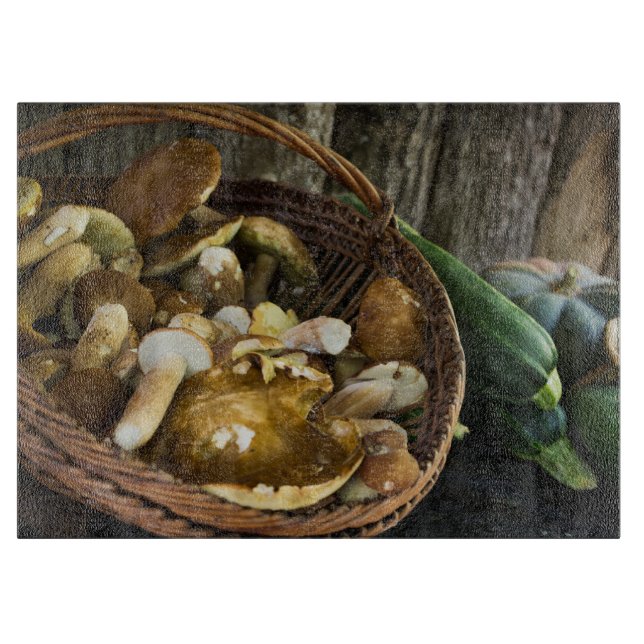 HerbstnahrungsmittelStillleben Schneidebrett (Vorderseite)