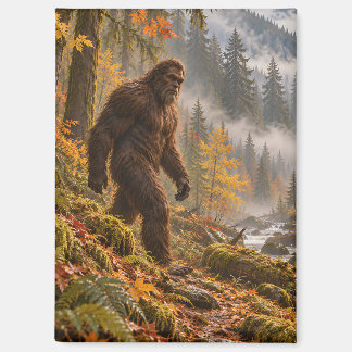 Herbstnebel Bigfoot-Magnet Magnet
