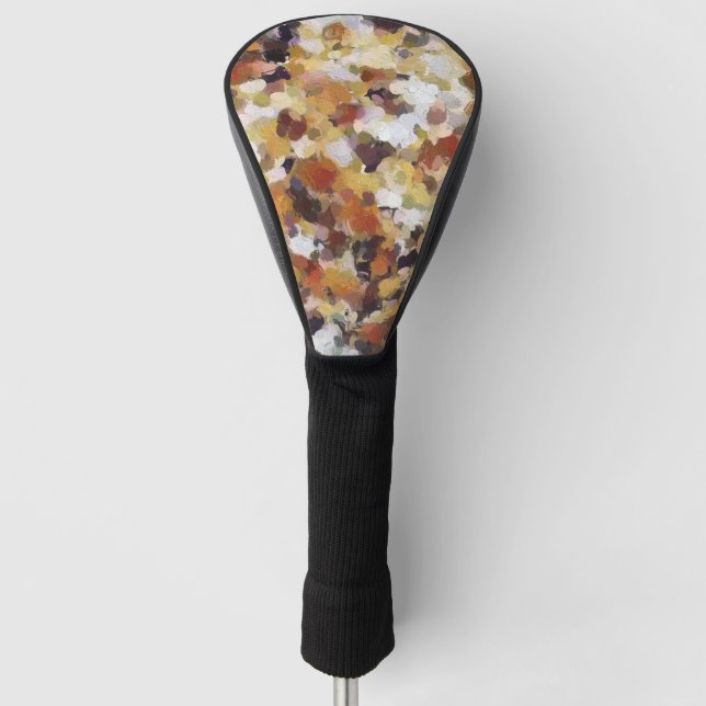 Herbstöl Abstrakt Golf Headcover (Vorderseite)