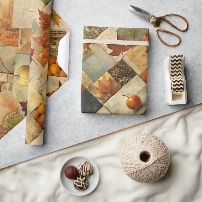 Herbstpapierkollektion 02 geschenkpapier (Kunsthandwerk)