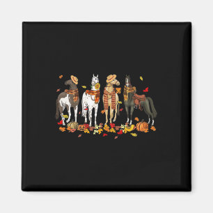 Herbstpferd-Erntedank - Herbstwoche Magnet