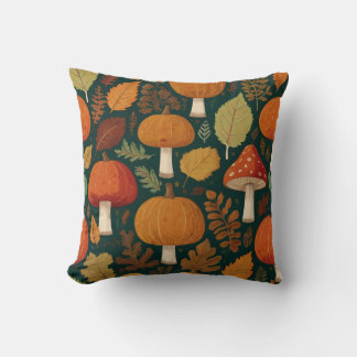 Herbstpilz Kissen
