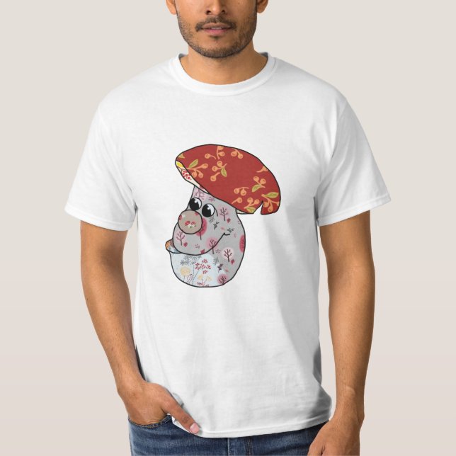 Herbstpilz T-Shirt (Vorderseite)