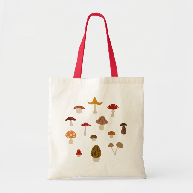 Herbstpilztasche (hell) tragetasche (Vorne)