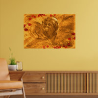 Herbstposter Liebe
