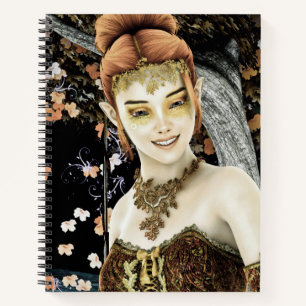 Herbstprinzessin Notizbuch