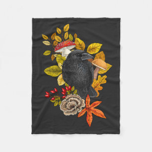 Herbstrabe Fleecedecke