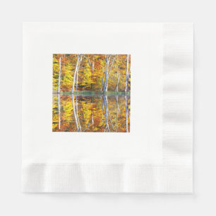 Herbstreflektion Serviette