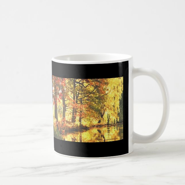 Herbstreflektionen Kaffeetasse (Rechts)
