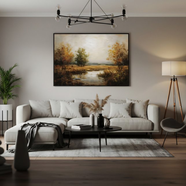 Herbstreflektionen Leinwanddruck (Von Creator hochgeladen)