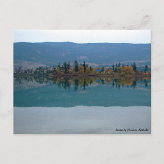 Herbstreflektionen Postkarte