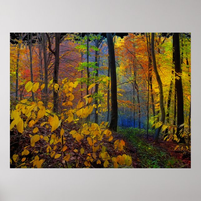 Herbstregen, Poster (Vorne)