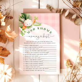 Herbstrosa Farm Wer das beste Spiel der Mommy kenn