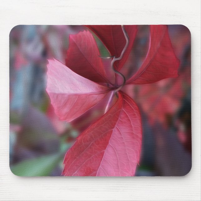 Herbstrot Mousepad (Vorne)