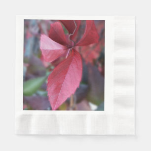 Herbstrot Serviette
