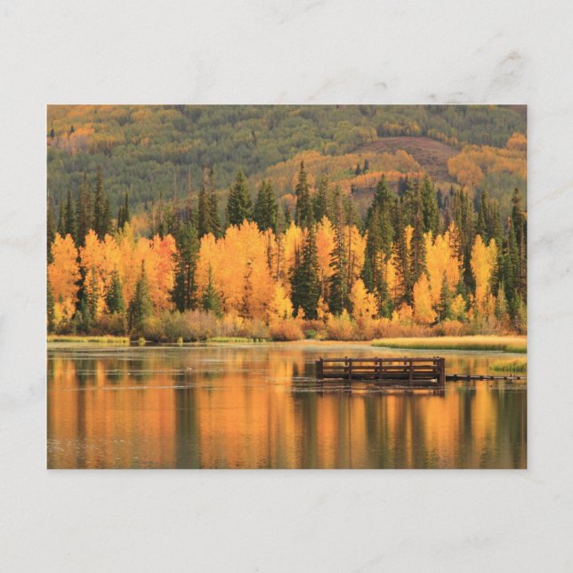 Herbstruhe Postkarte (Vorderseite)