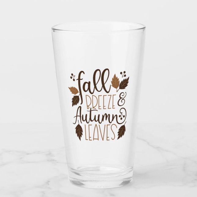 Herbstrutsche Glas (Vorderseite)