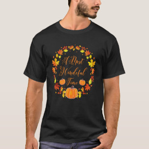 Herbstsaison Blätter Der Herbst war wunderbar T-Shirt