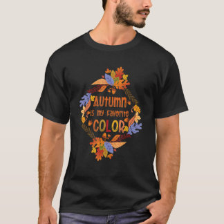 Herbstsaison Fallende Blätter Herbst Ist Meine Lie T-Shirt