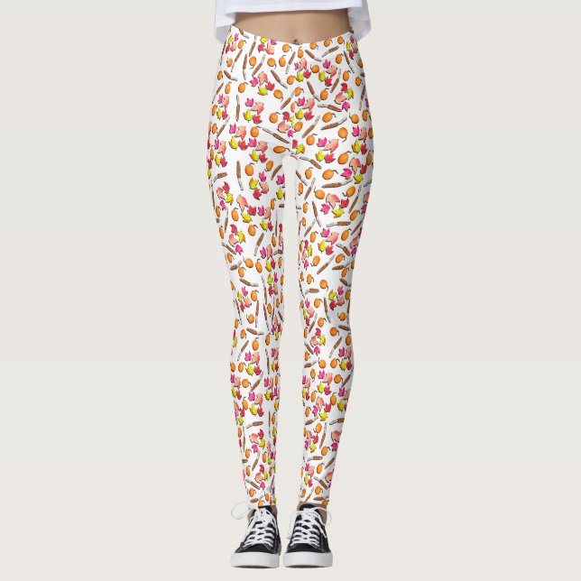 Herbstsaison - Freuden Leggings (Vorderseite)