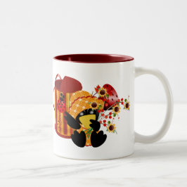 Herbstsaison - Geschenke Zweifarbige Tasse