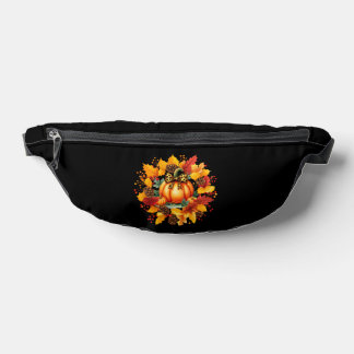 Herbstsaison Herbst Jahreszeiten Kürbistag Feierta Bauchtasche