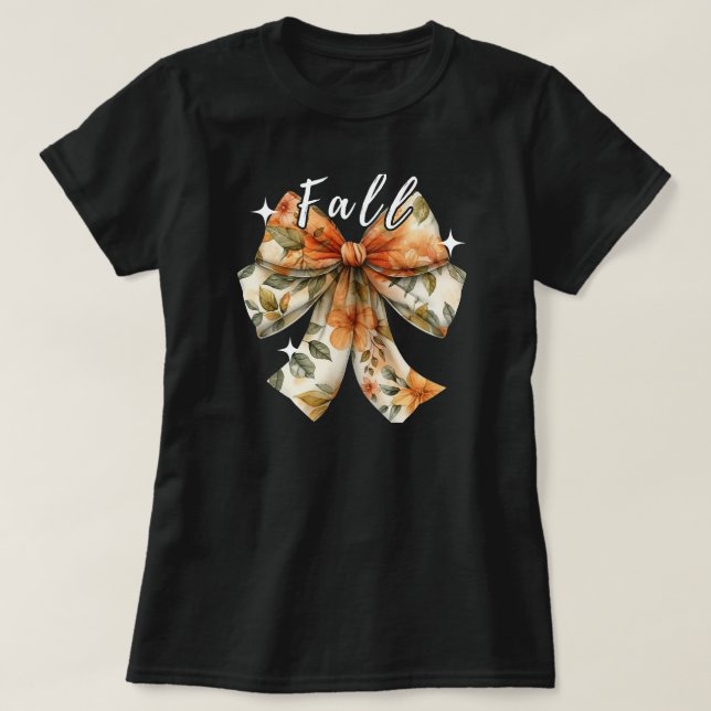 Herbstsaison | Herbstleaves | Kürbis T-Shirt (Design vorne)