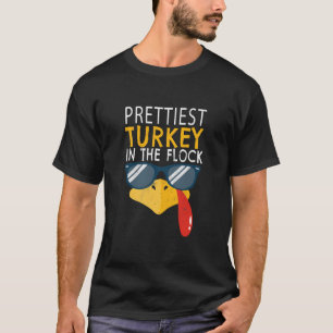 Herbstsaison Hübsche Türkei Kopf Glück als T-Shirt