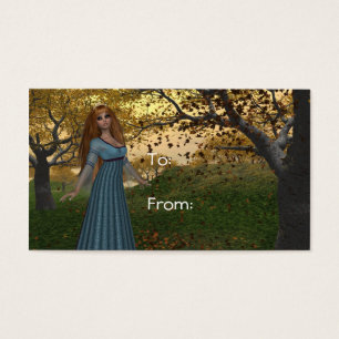 Herbstsaison Queen - Fantasy/Autumn Geschenk Tag