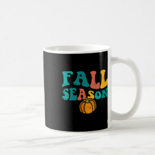Herbstsaison Retro Groovy Erntedank Herbst Männer  Kaffeetasse